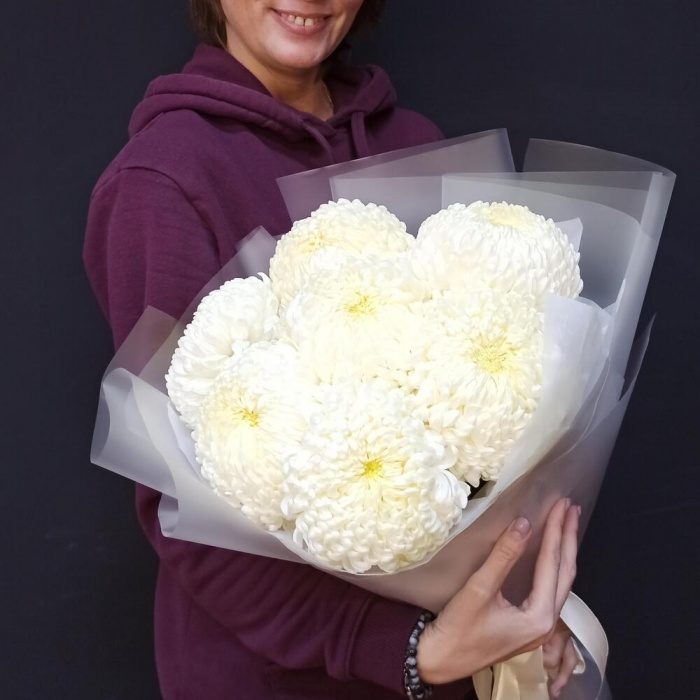 Букет из 7 хризантем, фото 6